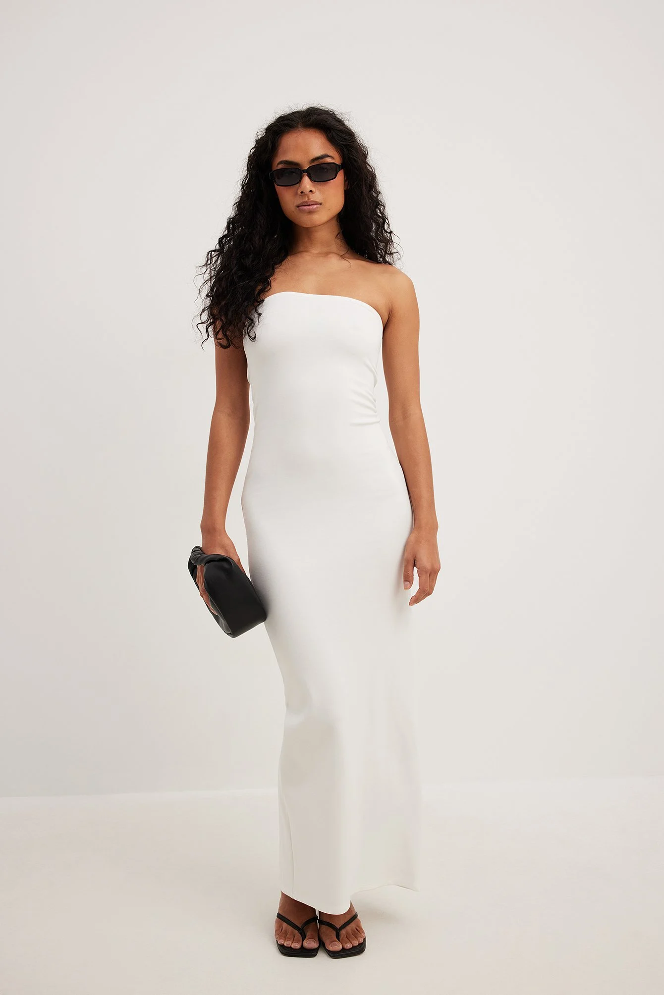 Tube-Maxikleid aus Jersey