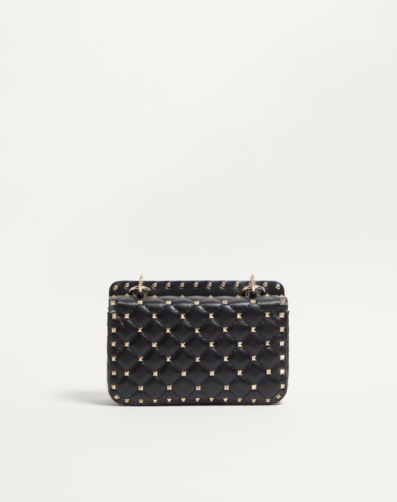 Lille Rockstud Spike-taske i nappalæder