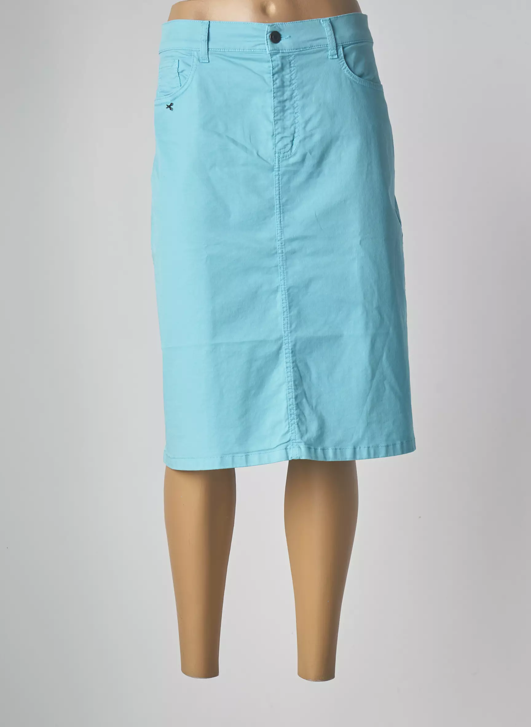 Fred Sabatier Jupes Mi Longues Femme couleur bleu