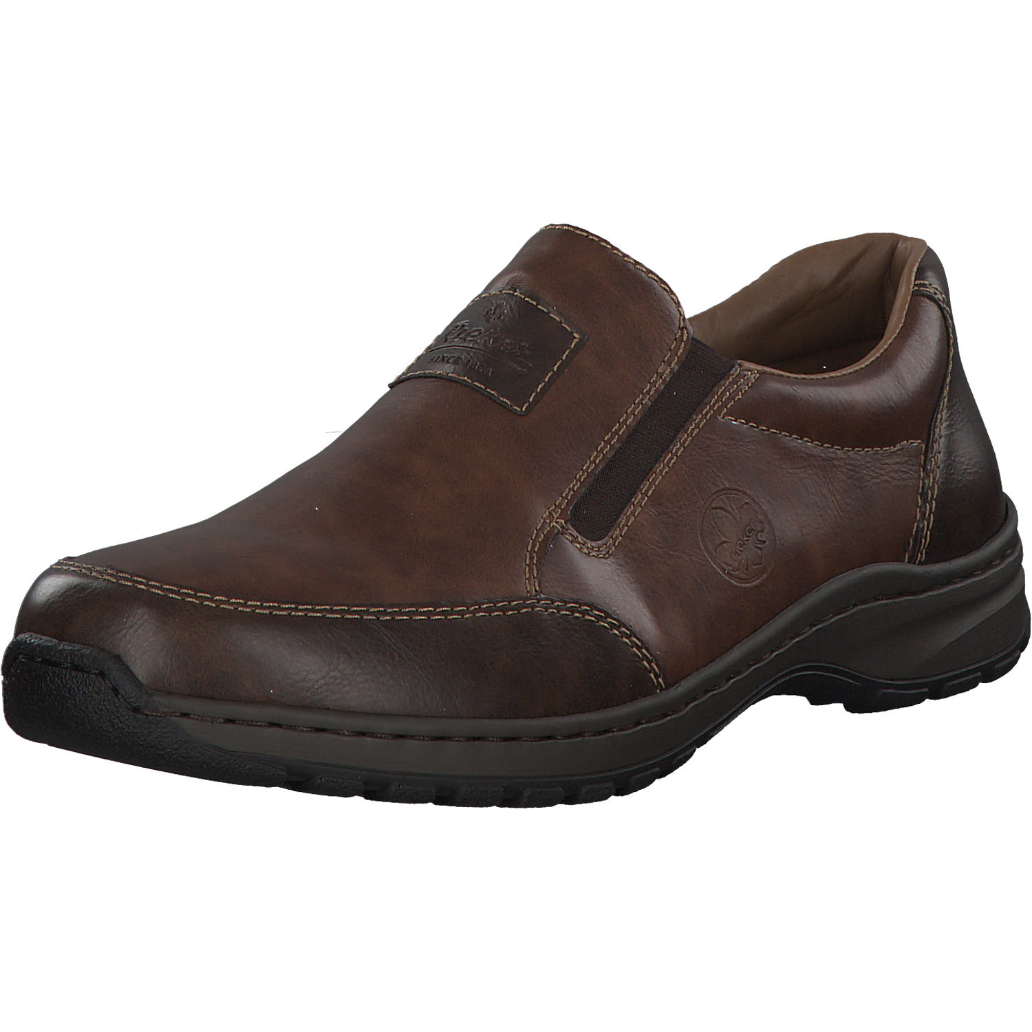 Rieker 03354, Komfort-Slipper, Herren, Braun (Toffee/Wood)