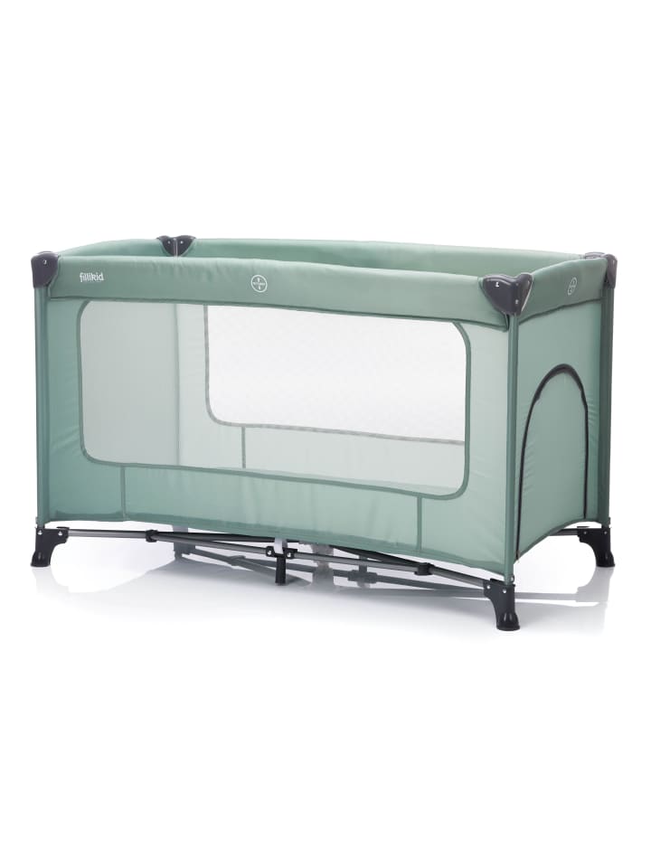 fillikid Reisebett Nizza Exklusiv in Salbei günstig kaufen 60x120 cm