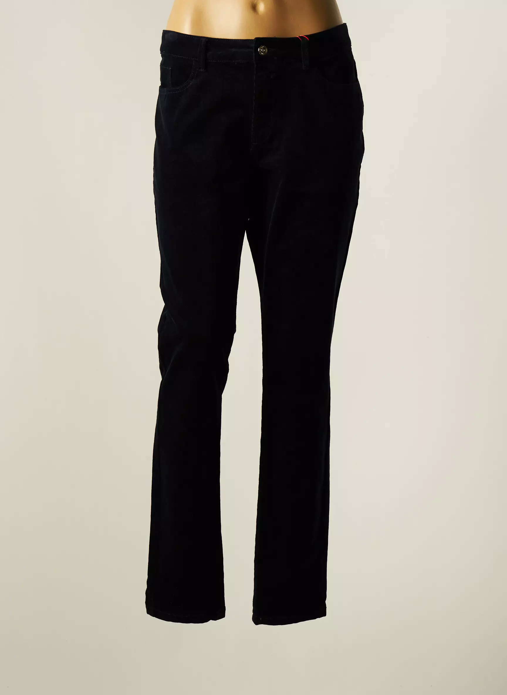S Oliver Pantalons Slim Femme couleur bleu