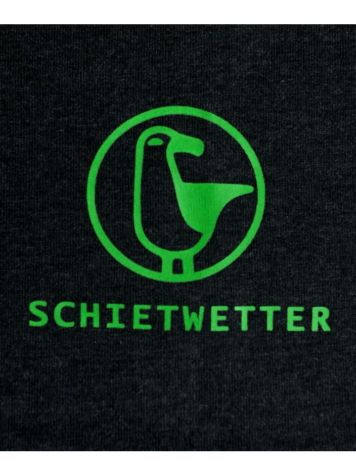 SCHIETWETTER Beanie mit Print Möwe in anthra/neon green günstig kaufen onesize