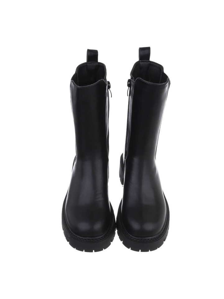 Ital-Design Stiefelette in Schwarz günstig kaufen