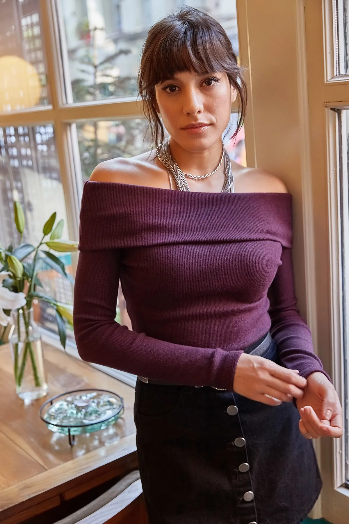 Olalook  Pullover - Lila - Regular Fit