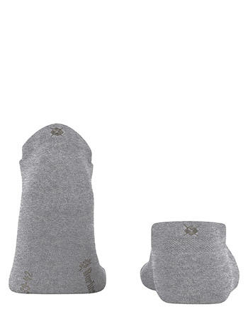 Burlington, Sneakersocken, Mikrofaser, grau