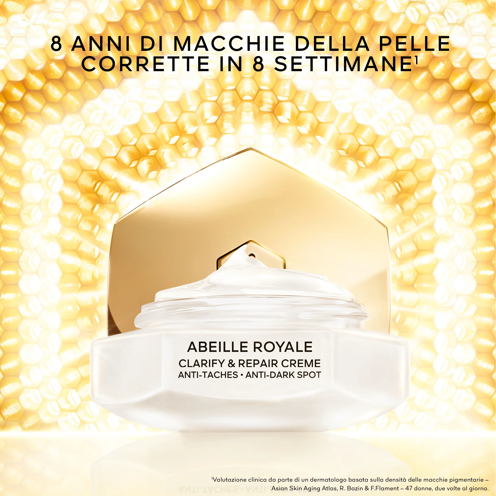 Abeille Royale Clarify & Repair Creme – Nachfüllpackung – 24-Stunden-Pflege gegen Hautunreinheiten, 24-Stunden-Pflege gegen Falten