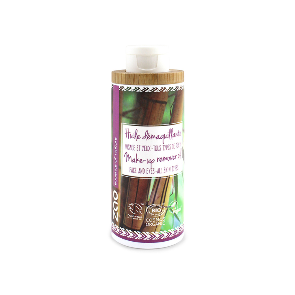 zao essence of nature Huile Démaquillante 100 ml ZAO Démaquillant certifié bio, vegan et 100% naturel