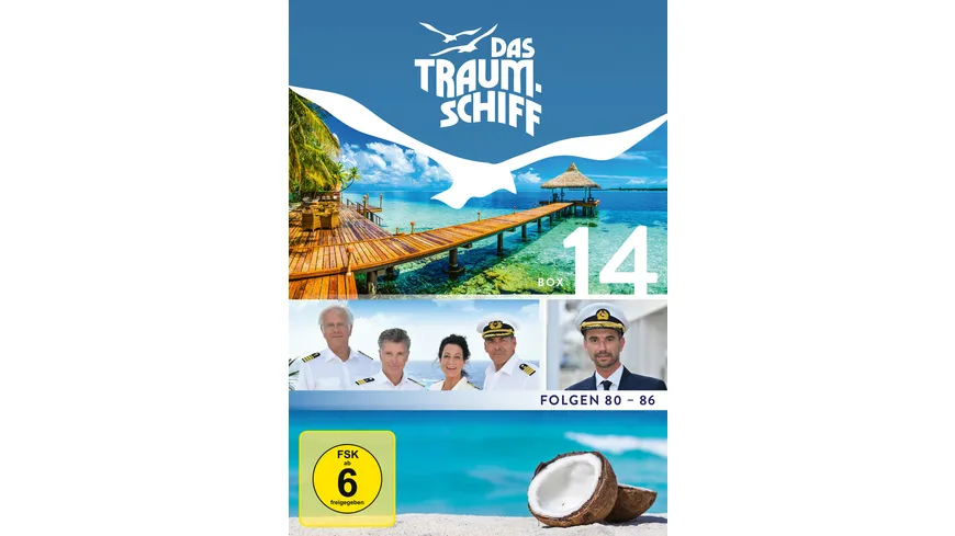 Das Traumschiff 14 mit dem neuen Kapitän Florian Silbereisen  [4 DVDs]
