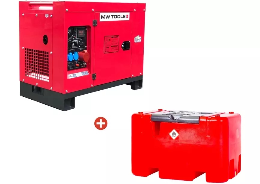 Metal Works DG100EPACK2 DG100E dizelski generator 10 kW + rezervoar za dizel 12V