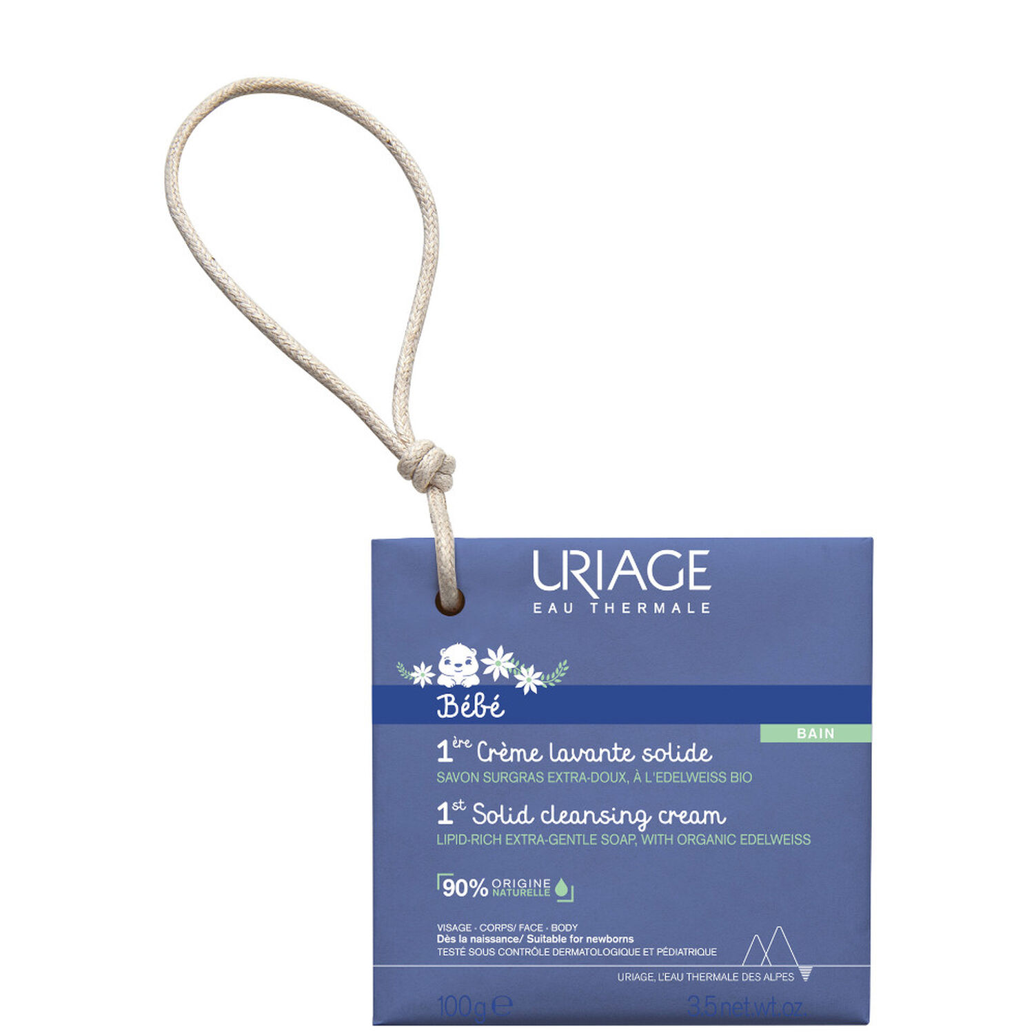 Uriage Bébé Crème Lavante Solide