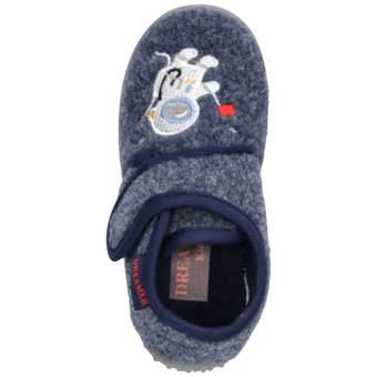 Dreamer Hausschuhe in blau
