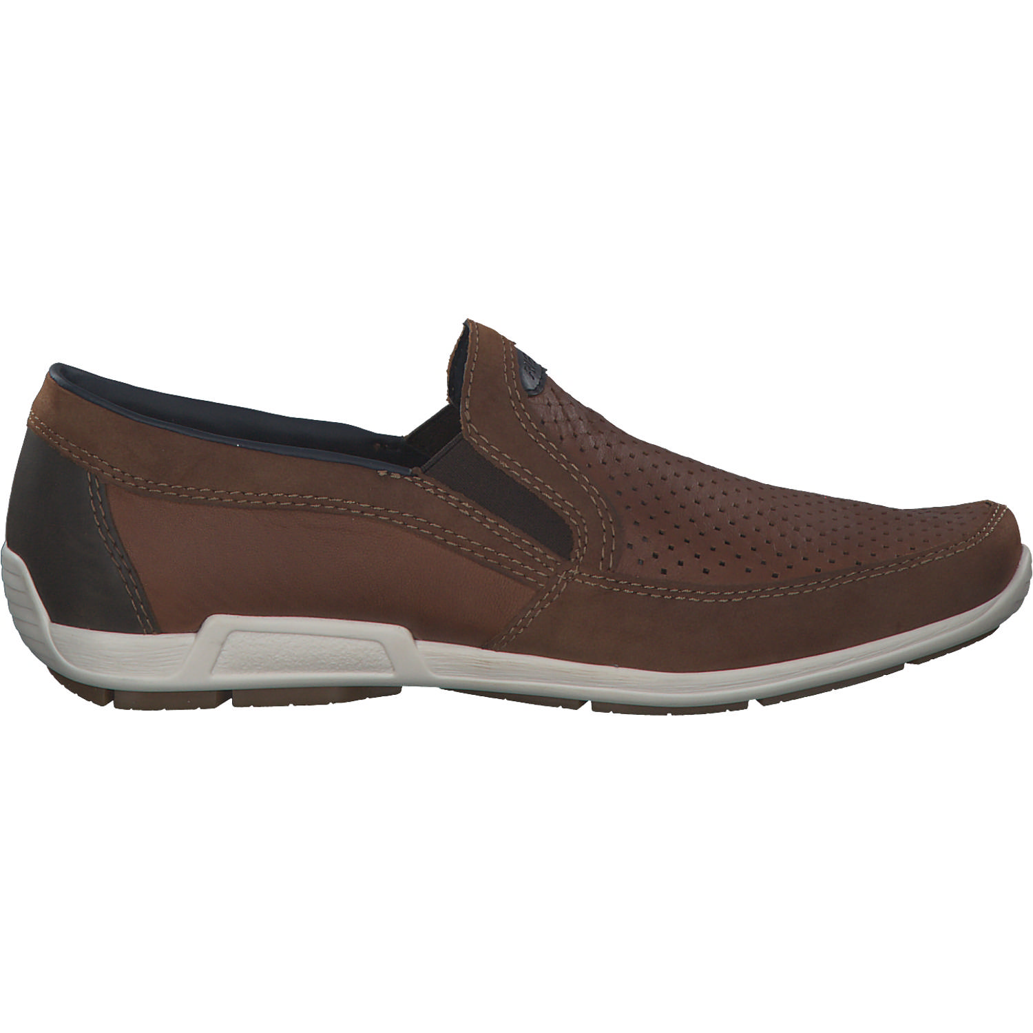Rieker 09055, Sportliche Slipper, Herren, reh/muskat/lake/tabak