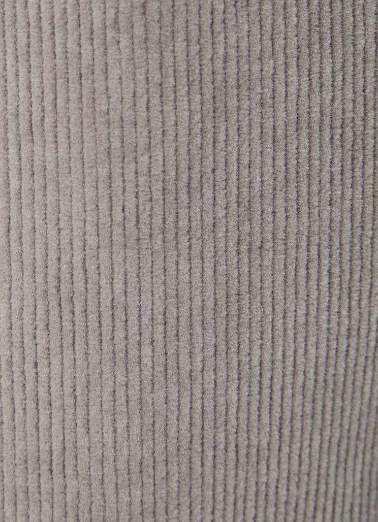 Pantaloni chino din catifea reiată, cu croială dreaptă și buzunare laterale, Boggi Milano