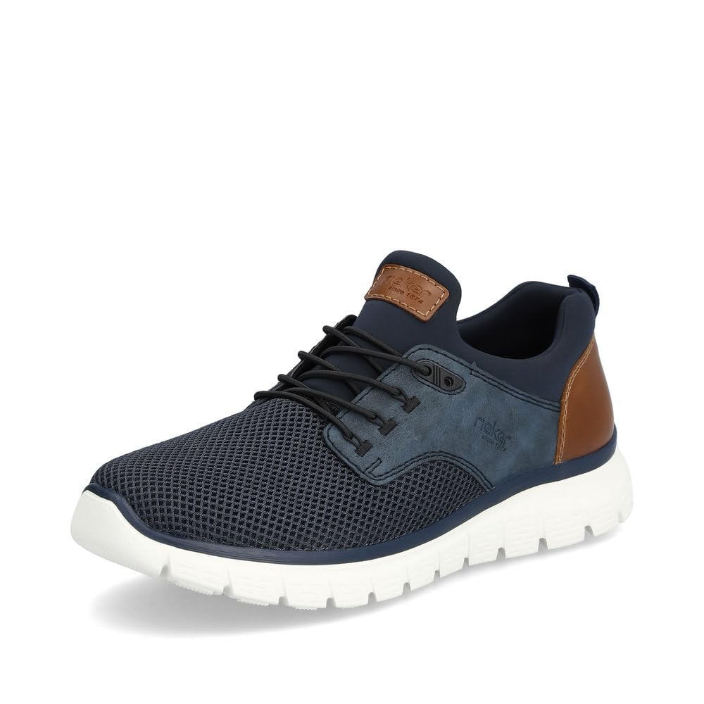 RIEKER Komfort Slipper blau