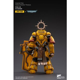 Warhammer 40k Actionfigur 1/18 Imperial Fists Veteran Brother Thracius 12 cm