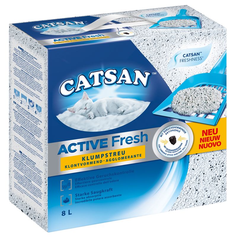 Catsan Active Fresh Klumpstreu zu TOP-Preisen