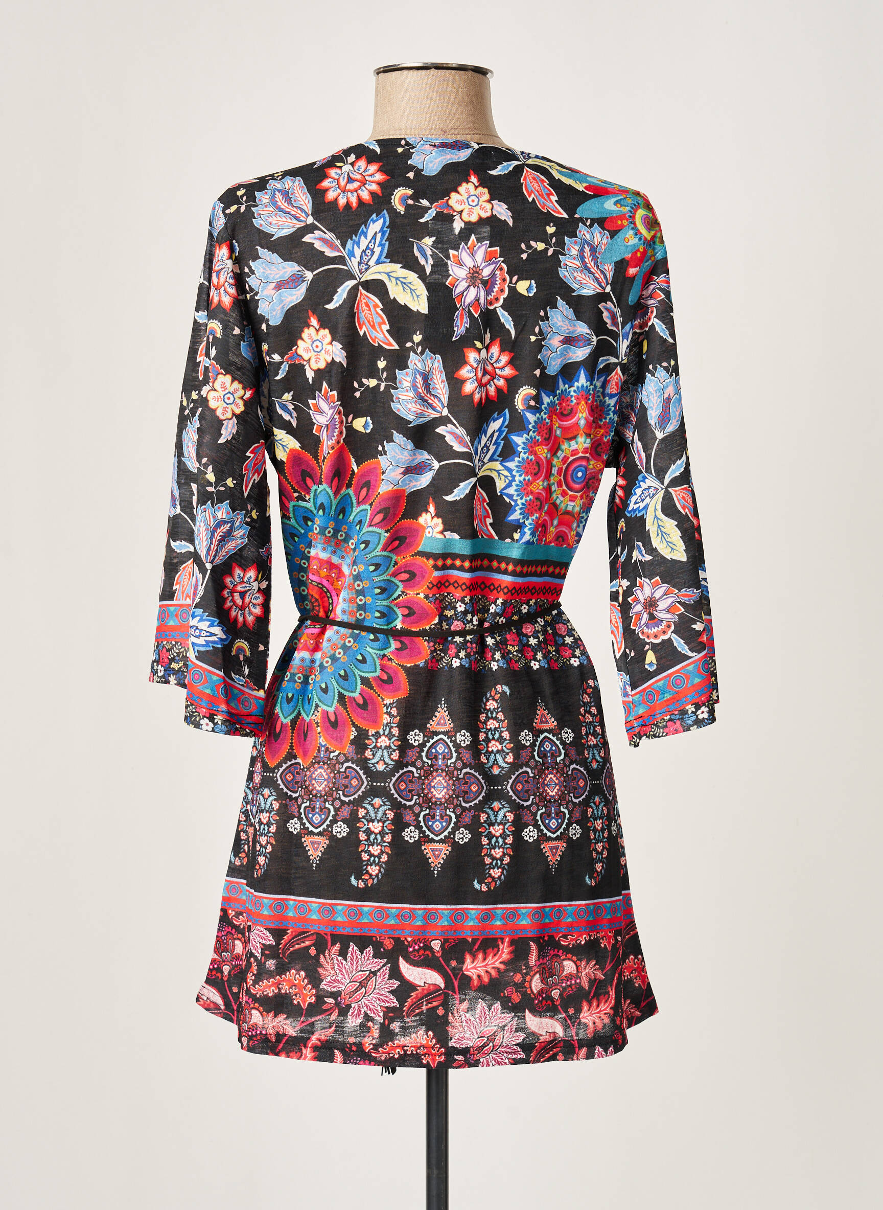 Multiples Tuniquemanchelongue Femme couleur noir