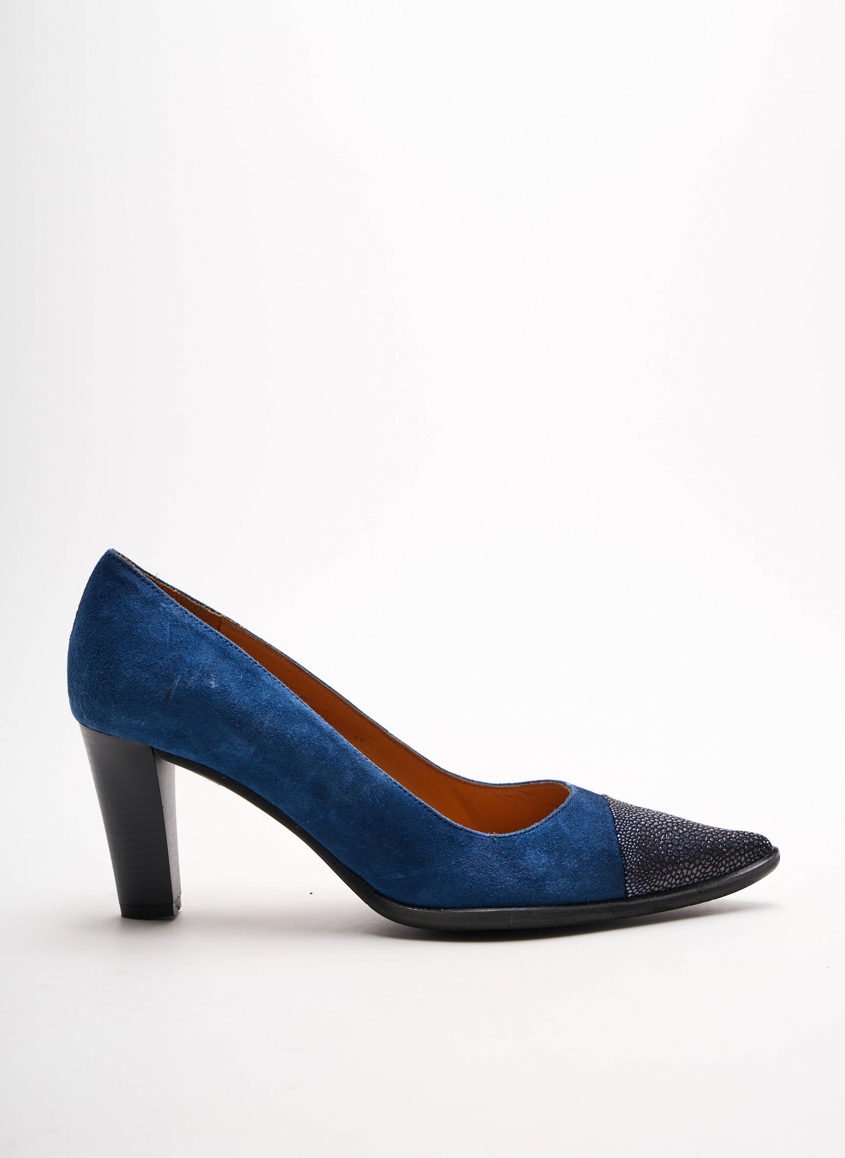France Mode Escarpins Femme couleur bleu