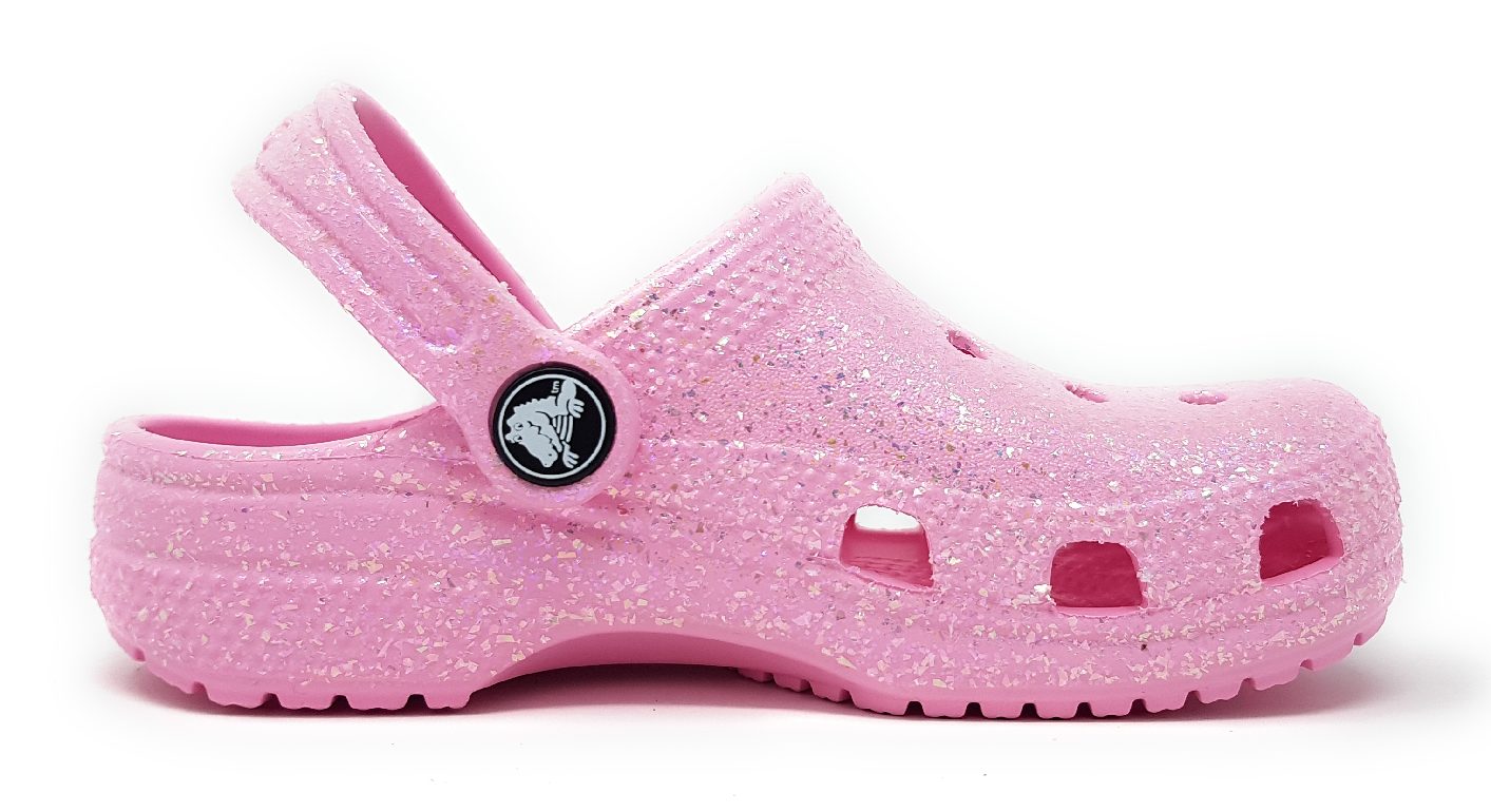 Crocs classic glitter kids 206993 Rosa 650 flamingo/pink
