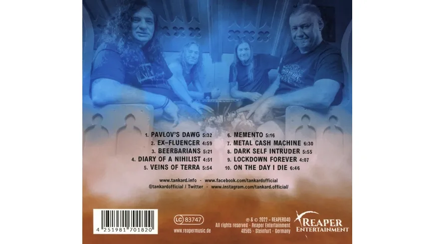 Pavlov's Dawgs Digipak