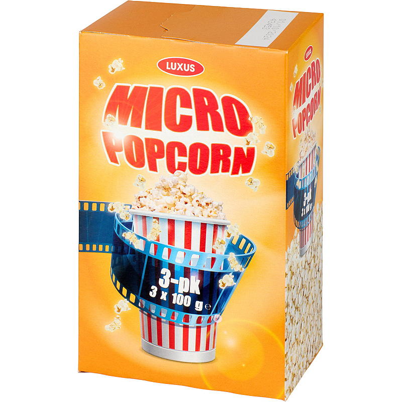 KnallGodt Micropopcorn 3-pk Knallgodt