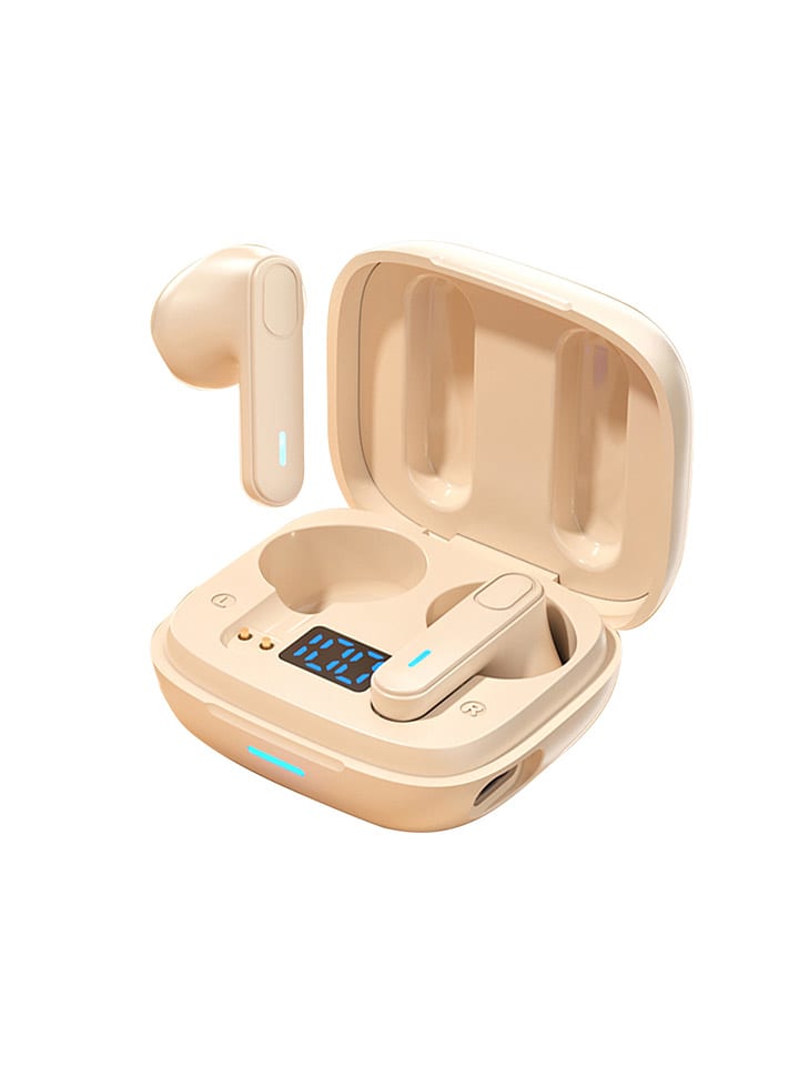 SWEET ACCESS Kabellose Bluetooth-In-Ear-Kopfhörer in Beige günstig kaufen onesize