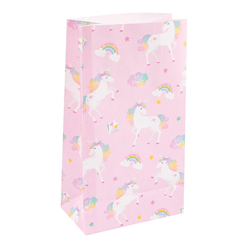 Giform Papirpose 6 stk Unicorn