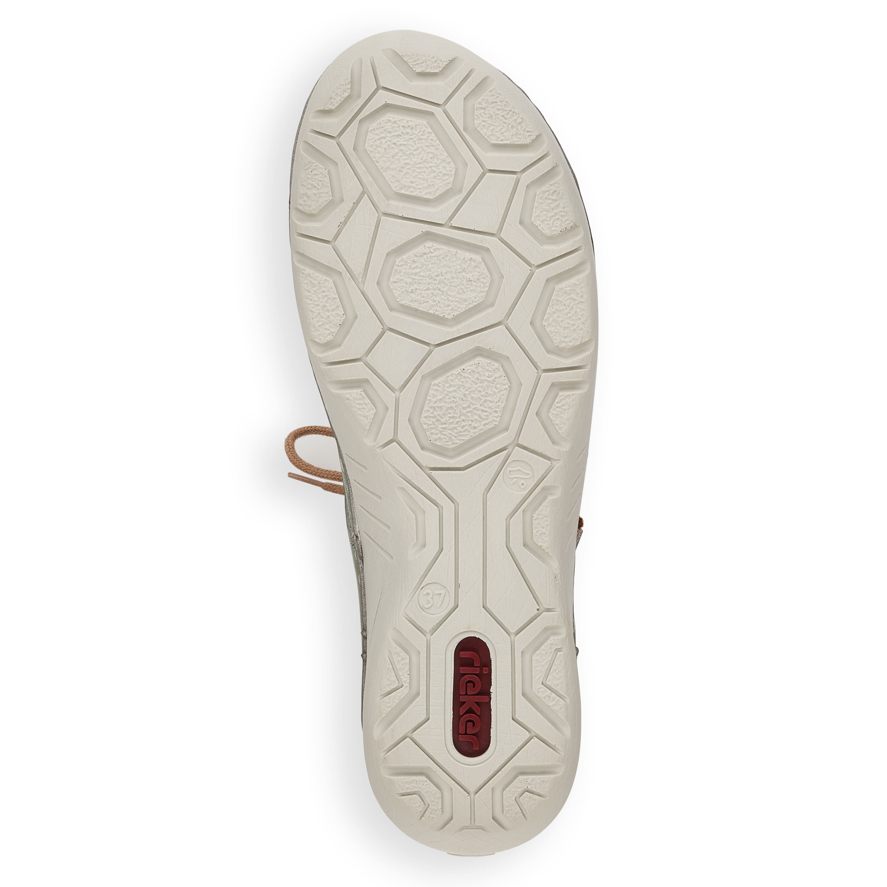 Rieker Damen Schnürschuhe grüngrau