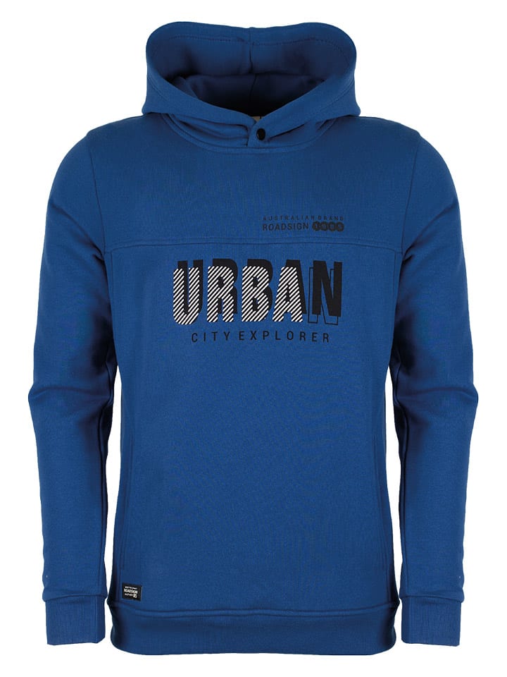 Roadsign Hoodie in Blau günstig kaufen