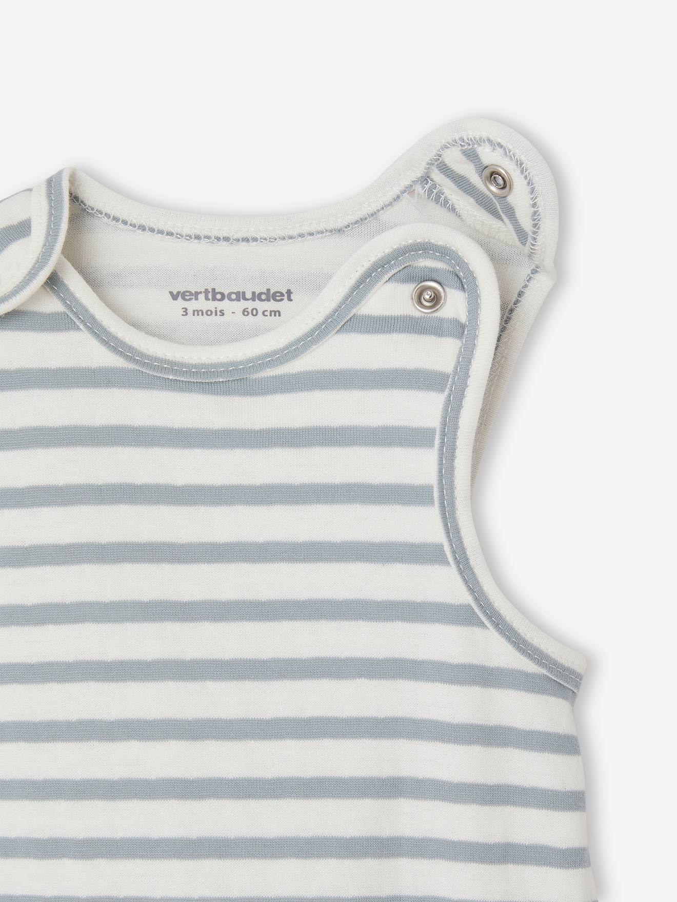 Vertbaudet 4-teiliges Baby Geschenk-Set, personalisierbar Oeko-Tex - himmelblau