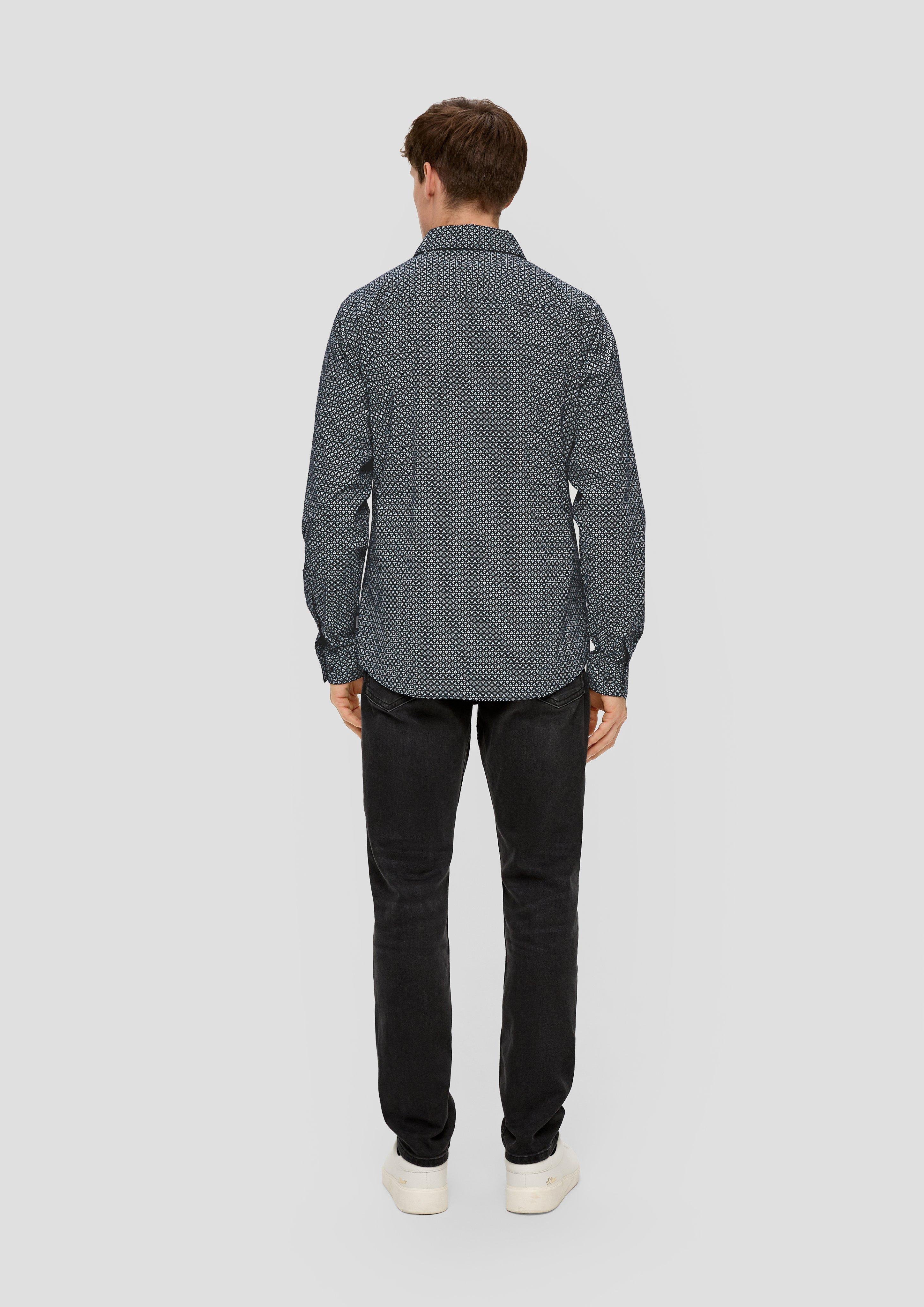 Slim: Hemd aus Baumwollstretch  2137934-59A1