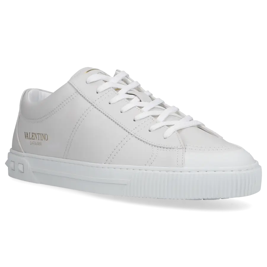 Valentino Garavani - Sneaker low CITYPLANET Kalbsleder - grau
