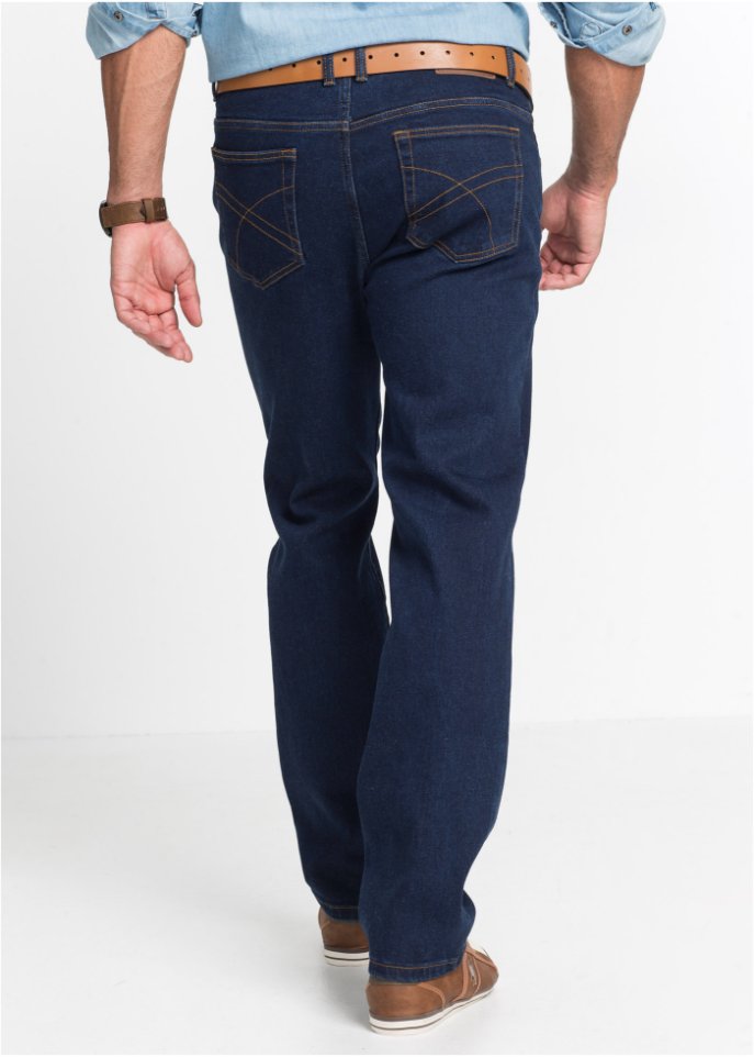 Classic Fit Stretch-Jeans, Straight