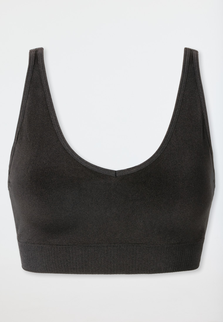 Soft-BH herausnehmbare Pads schwarz- Classic Seamless