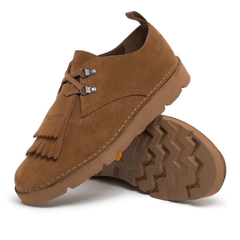 Clarks x Engineered Garments Desert Khan brown