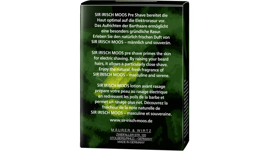 SIR IRISCH MOOS Pre Shave 150 ml