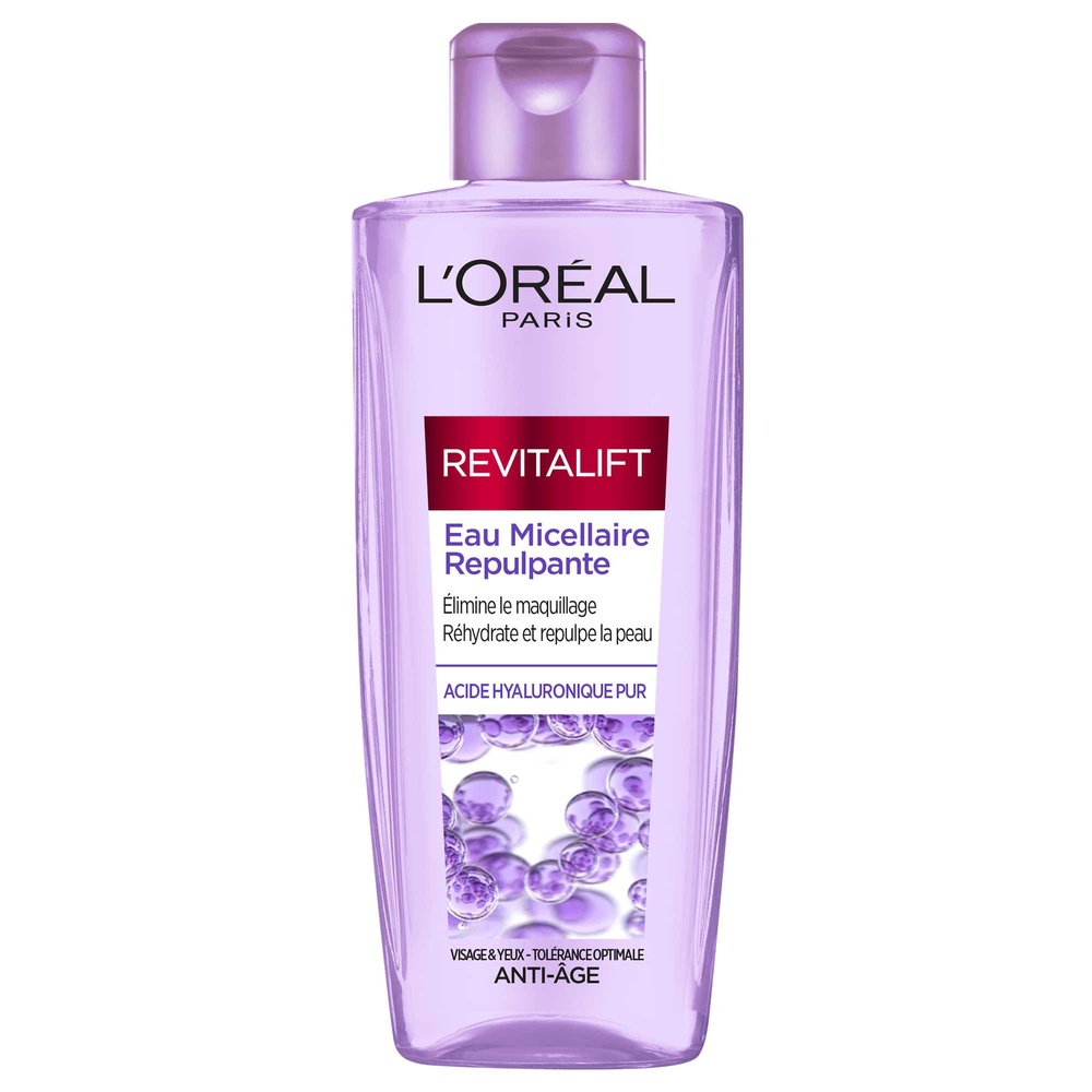 L'Oréal Paris L'Oréal Paris Revitalift Eau MicellaireRepulpante - 200 ml Eau Micellaire Repulpante à l'Acide Hyaluronique