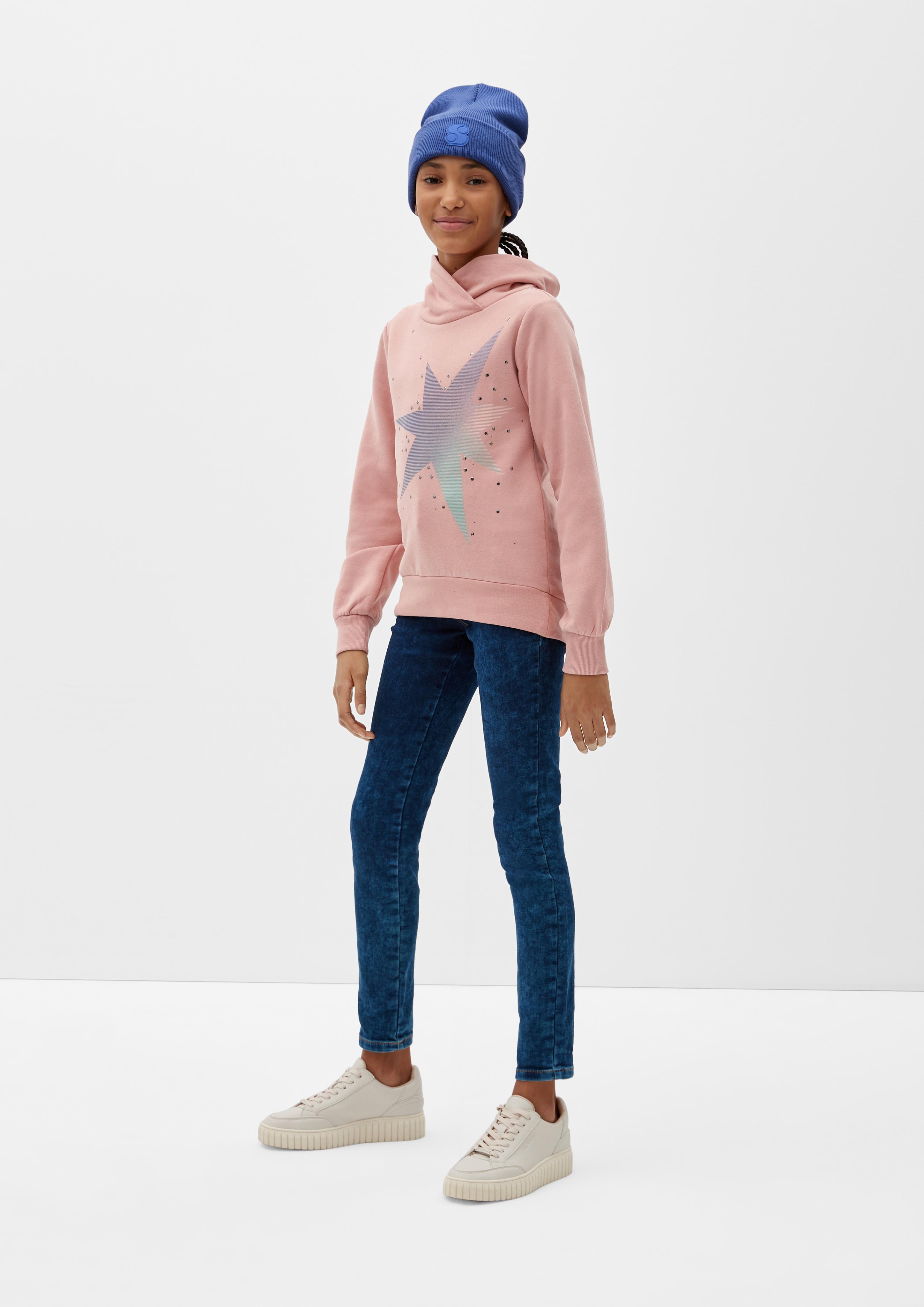 Strickmütze mit Label-Patch  2123528-5590