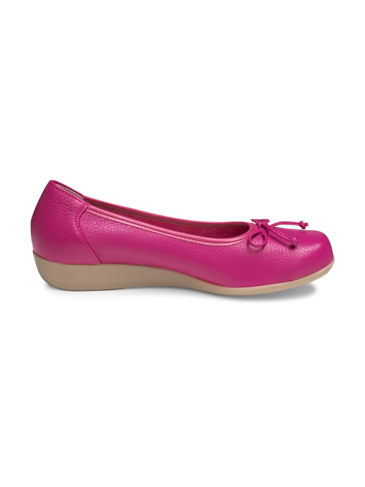VITAFORM Hirschleder Ballerinas in fuchsia günstig kaufen