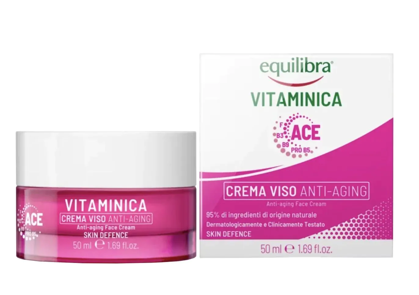 Equilibra Vitaminica krema za lice protiv starenja