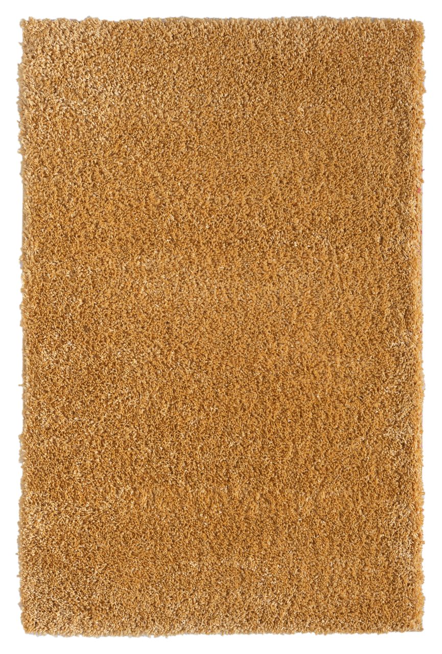 MyFlair Teppich Elodie, 120cm x 180cm, Farbe Goldfarben, rechteckig, Florhöhe 37mm