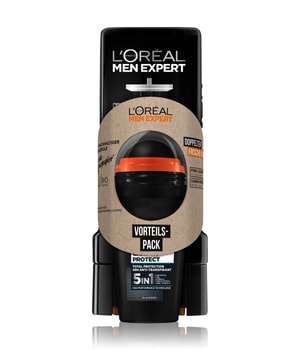 L'Oréal Men Expert Carbon Clean + Carbon Protect 5in1 Multi-Action Vorteilspack Körperpflegeset-1 Stk