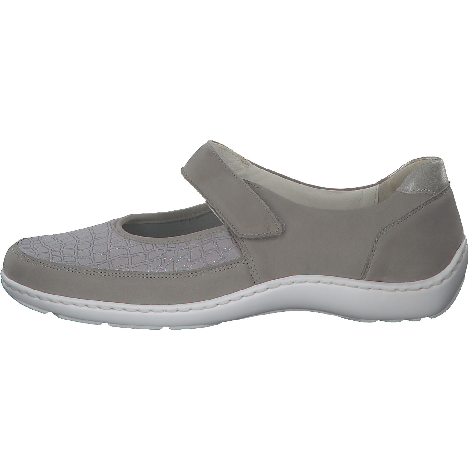 Waldläufer Henni 496H33, Pumps, Damen, STEIN STEIN SILBER