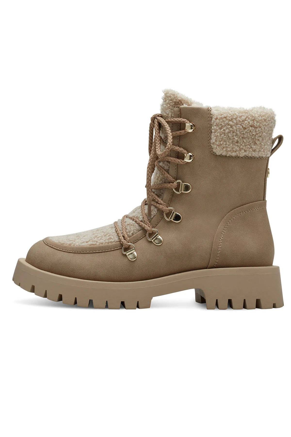 Tamaris  Stiefelette - Braun - Blockabsatz