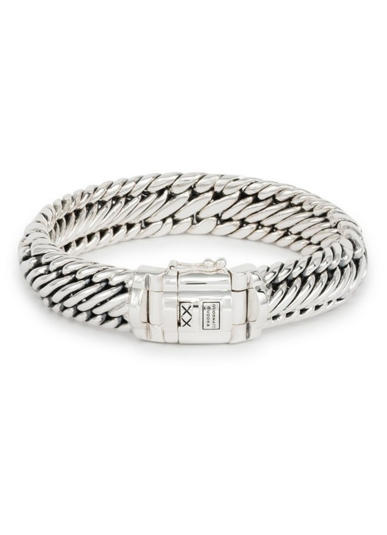 Buddha to Buddha  Edwin/Ben Small schakelarmband van zilver