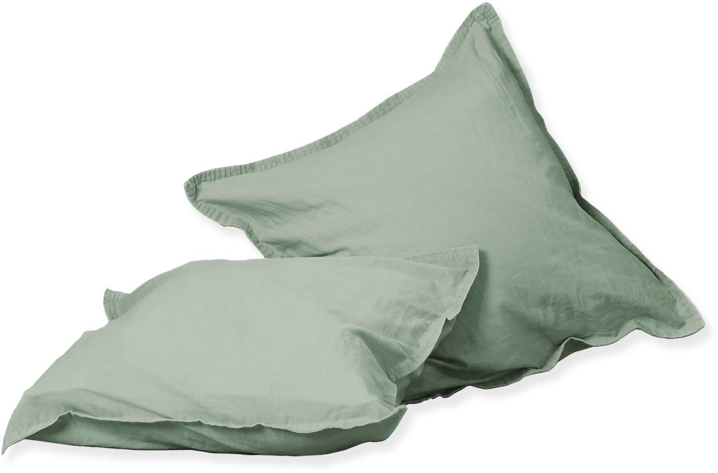 Kissenbezüge Kissenbezug Stone Washed, Primera (2 Stück), mit Stone-Washed Optik