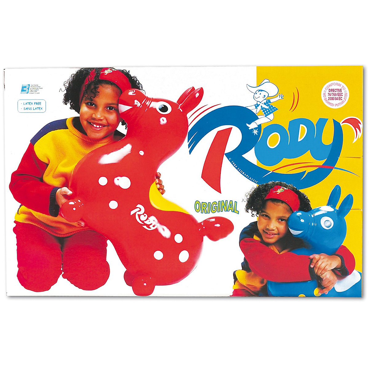 Hüpfpferd Rody, rot