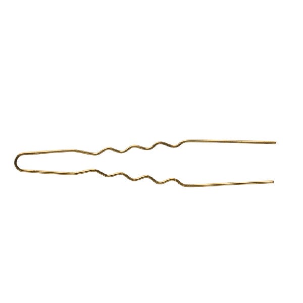 Comair Lockennadeln dünn gold, 50 Stück, 65x0,55mm