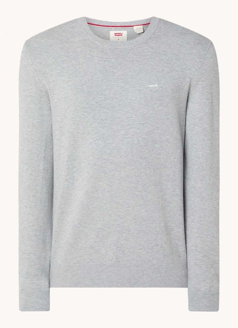 Pulover Levi's tricotat fin cu logo